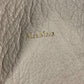 MAX MARA カバン ロゴ トートバッグ ポーチ付き 肩掛け ショルダーバッグ レザー レディース グレージュ系