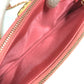 CHANEL A84069 CC Coco Mark Boy Chanel Coco Mark Shoulder Bag, Crossbody Long Wallet, Caviar Leather, Women's, Pink with Gold Hardware