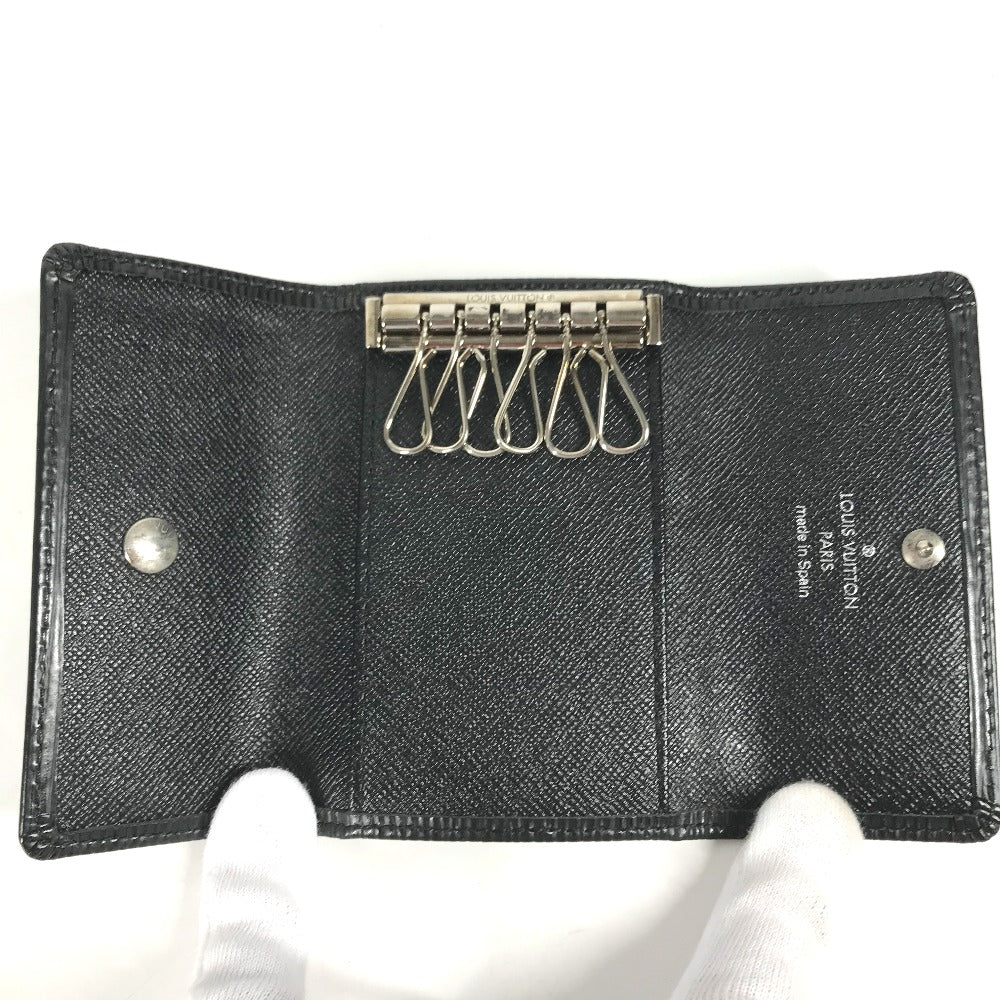 LOUIS VUITTON M63812 エピ 6連キーケース ミュルティクレ6 鍵入れ 三つ折り キーケース エピレザー メンズ ノワール（黒） ブラック