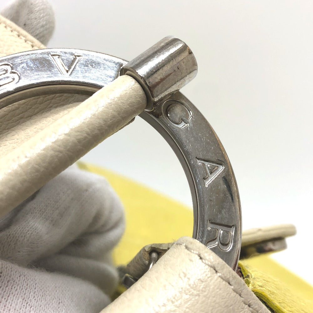 BVLGARI ビーゼロ ショルダーバッグ ハラコ/レザー レディース イエロー