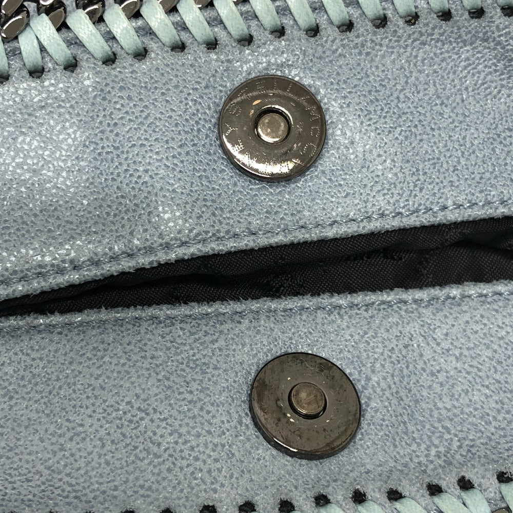 Stella McCartney 二つ折り セカンドバッグ カバン バッグ クラッチバッグ ファブリック レディース ブルー
