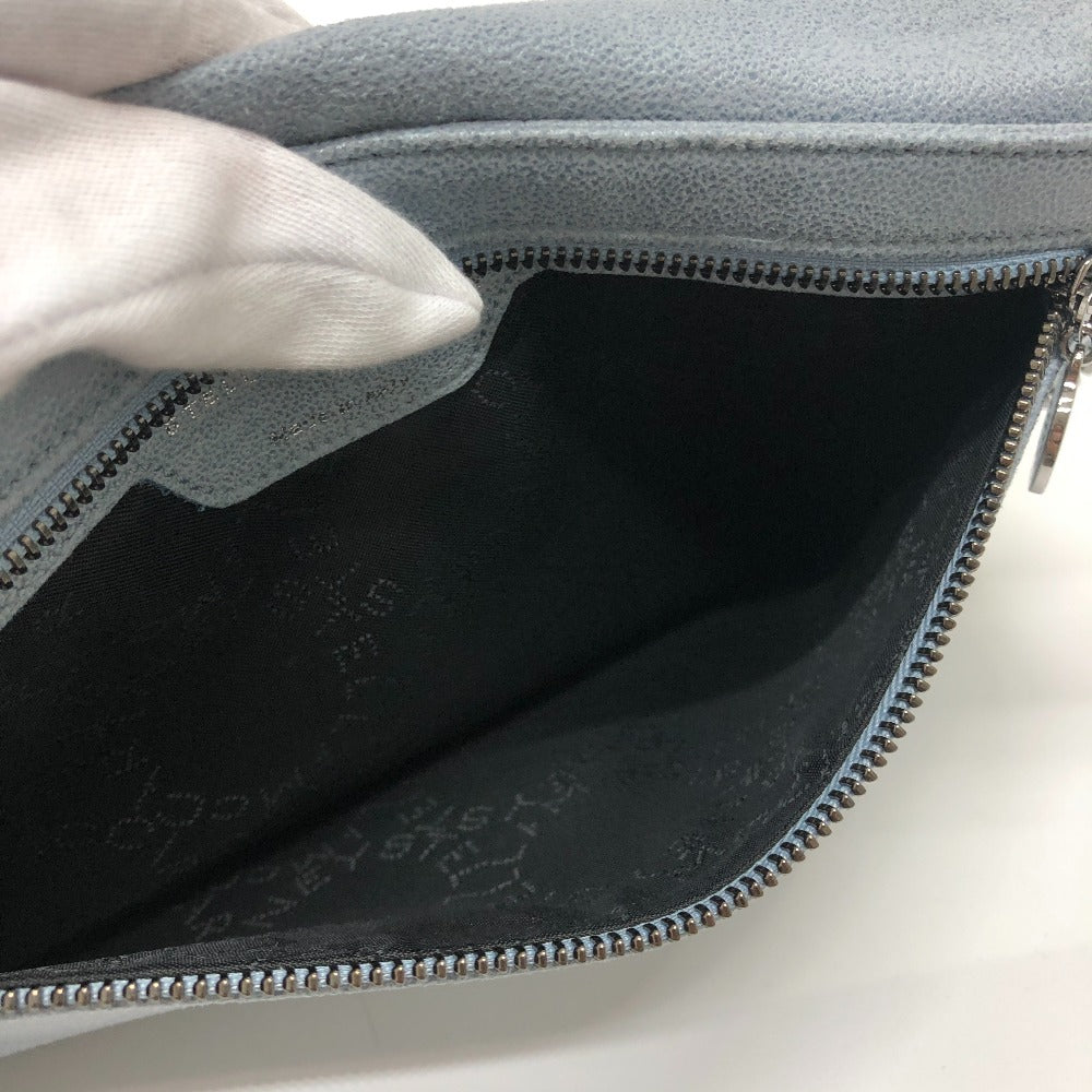 Stella McCartney 二つ折り セカンドバッグ カバン バッグ クラッチバッグ ファブリック レディース ブルー