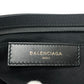 BALENCIAGA 459745 SINNERS ロゴ セカンド ポーチ カバン 手持ち クラッチバッグ ナイロン メンズ ブラック