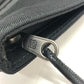 BALENCIAGA 459745 SINNERS ロゴ セカンド ポーチ カバン 手持ち クラッチバッグ ナイロン メンズ ブラック
