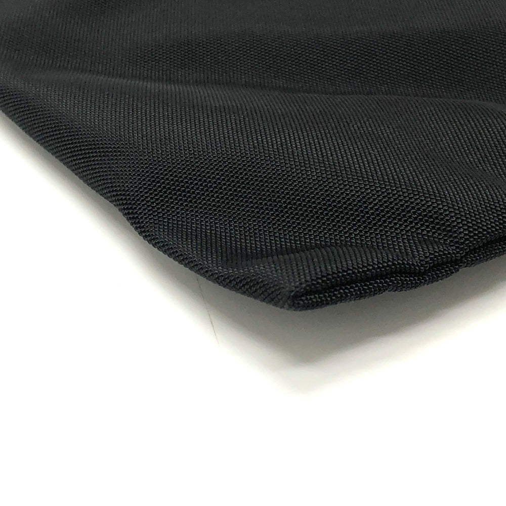 BALENCIAGA 459745 SINNERS ロゴ セカンド ポーチ カバン 手持ち クラッチバッグ ナイロン メンズ ブラック