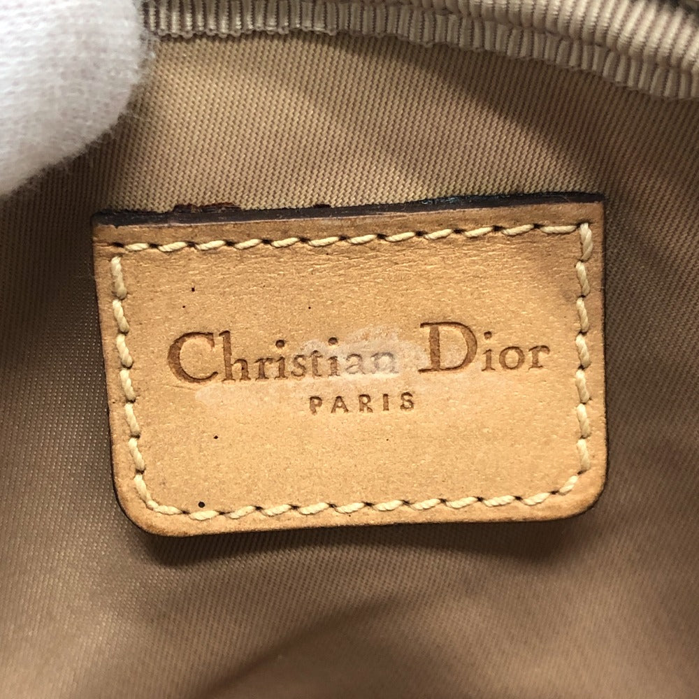 Dior トロッター ポーチ メイク道具入れ 小物入れ 小物 アクセサリーポーチ キャンバス レディース ベージュ