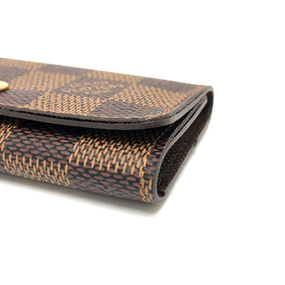 LOUIS VUITTON Ｎ62631 ミュルティクレ 4 4連キーケース キーケース 鍵入れ キーケース ダミエキャンバス レディース ブラウン