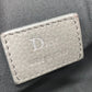 Dior アトリエ ローラーバッグ 筒型 バッグ カバン 斜め掛けバック ショルダーバッグ レザー レディース グレー