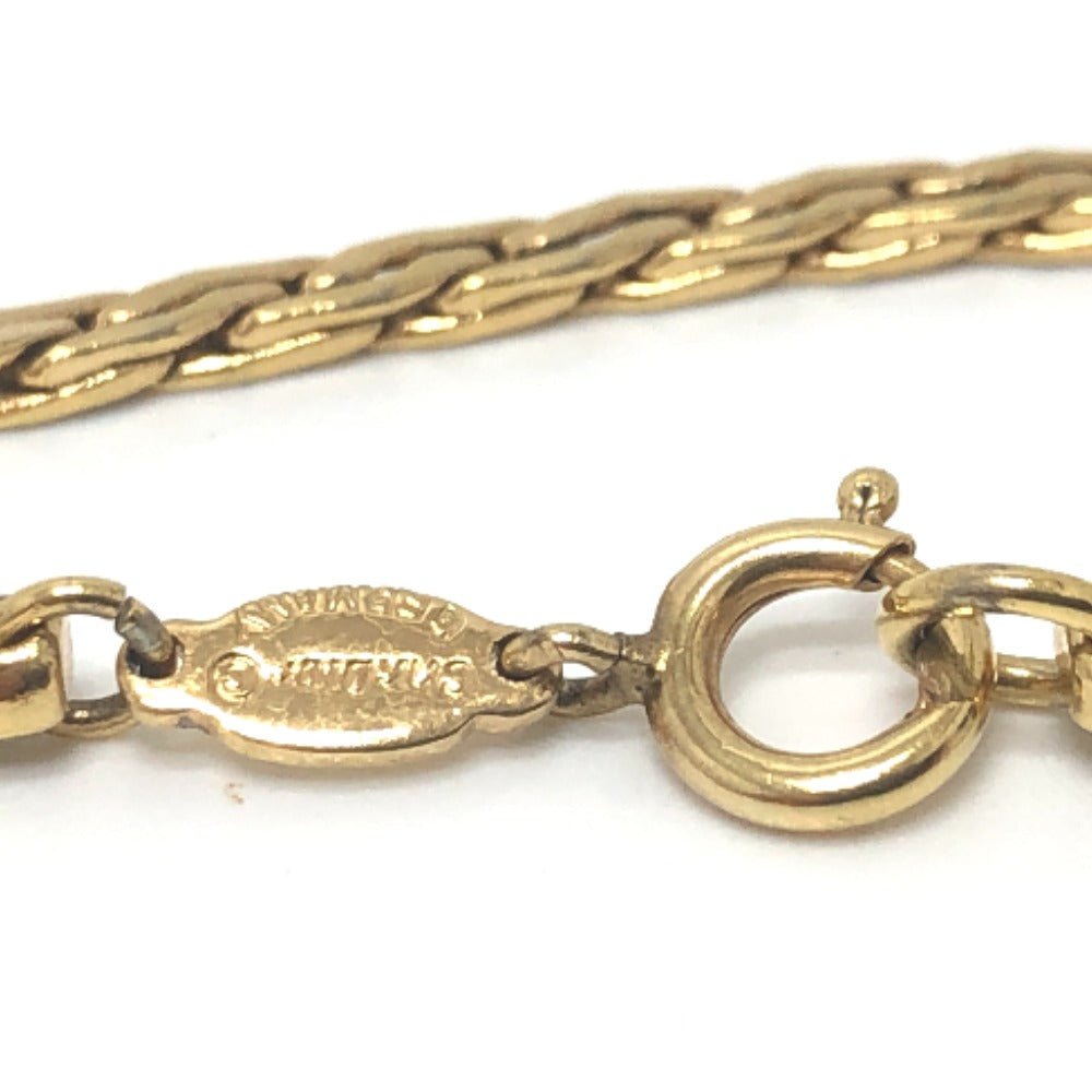 Dior ロング チェーン アクセサリー ネックレス メタル レディース ゴールド