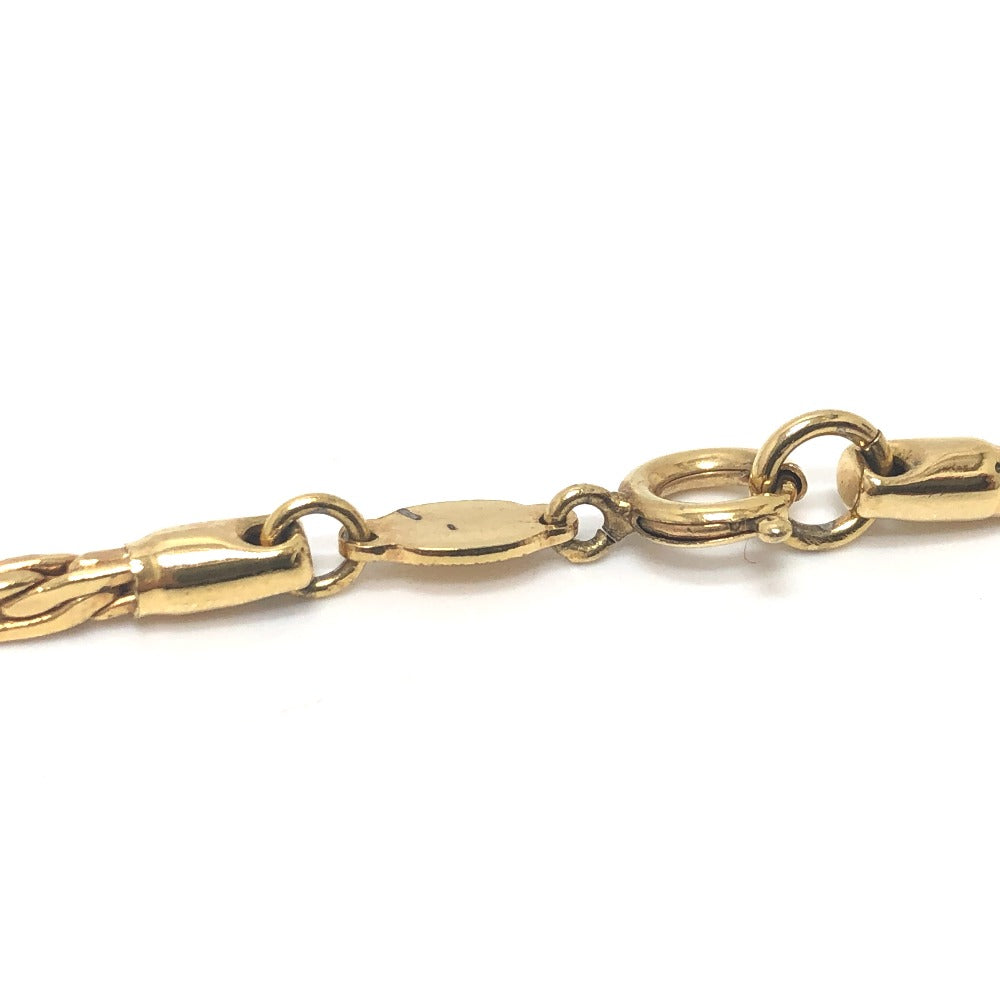 Dior ロング チェーン アクセサリー ネックレス メタル レディース ゴールド