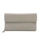GUCCI Logo Continental Wallet, Long Wallet, Leather, Women's, Gray