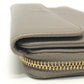 GUCCI Logo Continental Wallet, Long Wallet, Leather, Women's, Gray