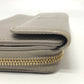 GUCCI Logo Continental Wallet, Long Wallet, Leather, Women's, Gray