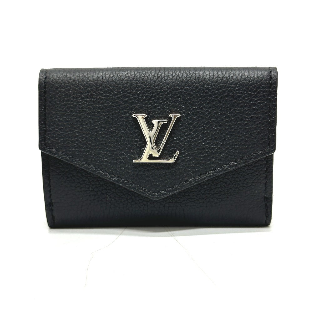 LOUIS VUITTON M63921 ポルトフォイユロックミニ イニ有 Y・F 3つ折り財布 トリヨンクレマンス メンズ ノワール - brandshop-reference