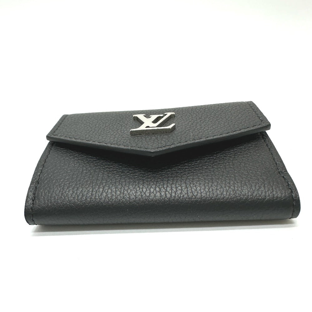 LOUIS VUITTON M63921 ポルトフォイユロックミニ イニ有 Y・F 3つ折り財布 トリヨンクレマンス メンズ ノワール - brandshop-reference