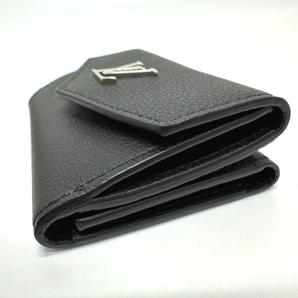 LOUIS VUITTON M63921 ポルトフォイユロックミニ イニ有 Y・F 3つ折り財布 トリヨンクレマンス メンズ ノワール - brandshop-reference