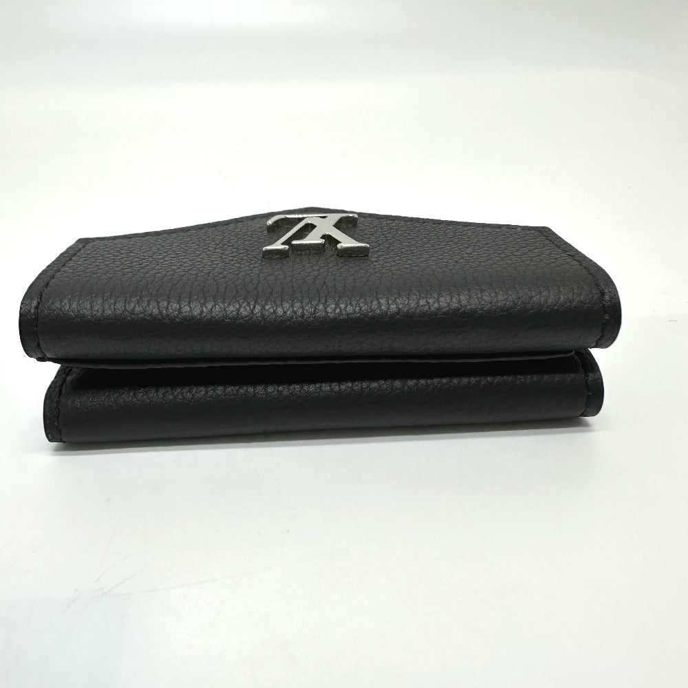 LOUIS VUITTON M63921 ポルトフォイユロックミニ イニ有 Y・F 3つ折り財布 トリヨンクレマンス メンズ ノワール - brandshop-reference