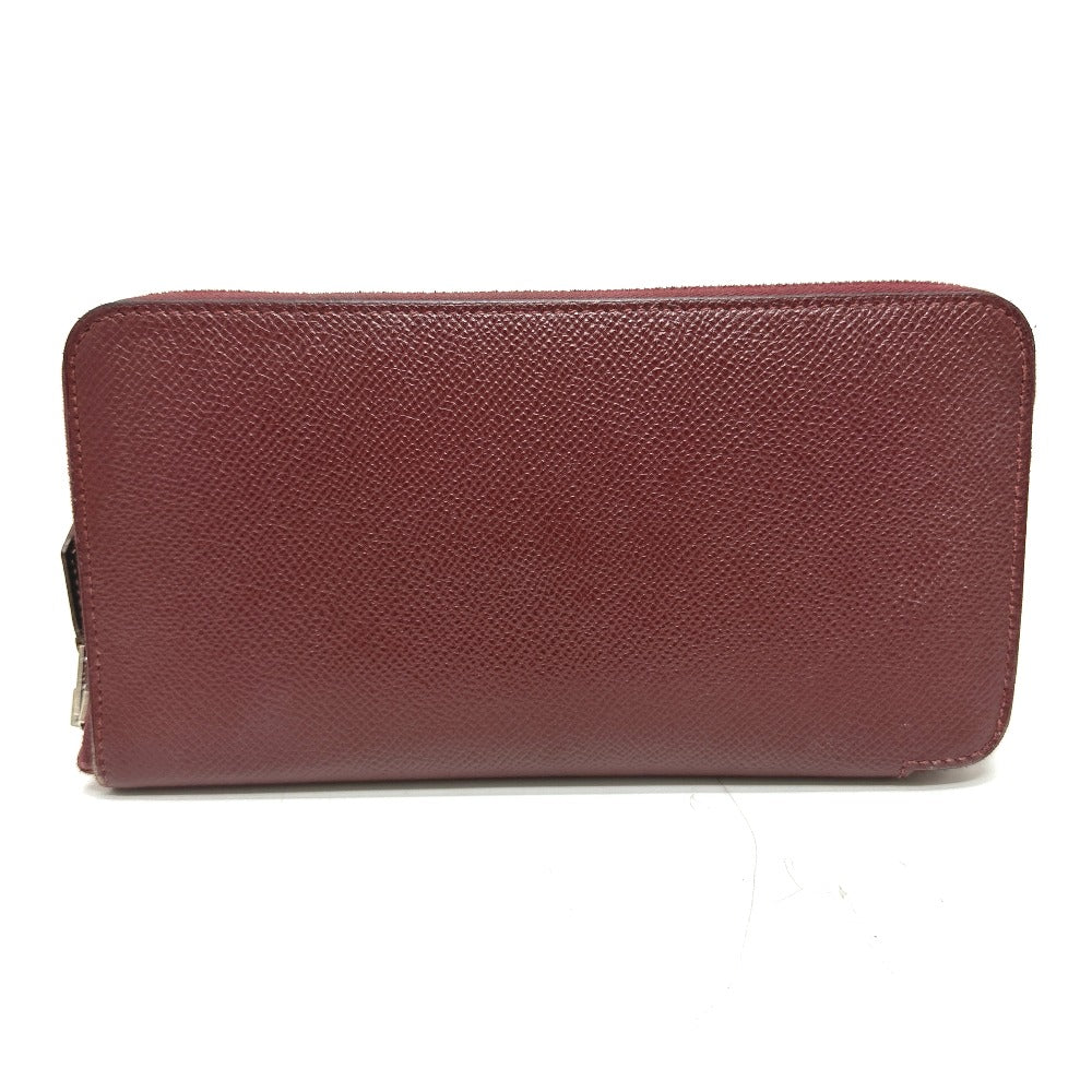HERMES アザップロング シルクイン 長財布 ヴォーエプソン レディース ルージュアッシュ - brandshop-reference