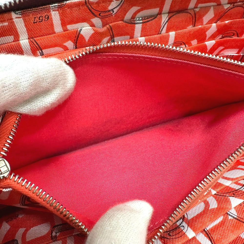 HERMES アザップロング シルクイン 長財布 ヴォーエプソン レディース ルージュアッシュ - brandshop-reference