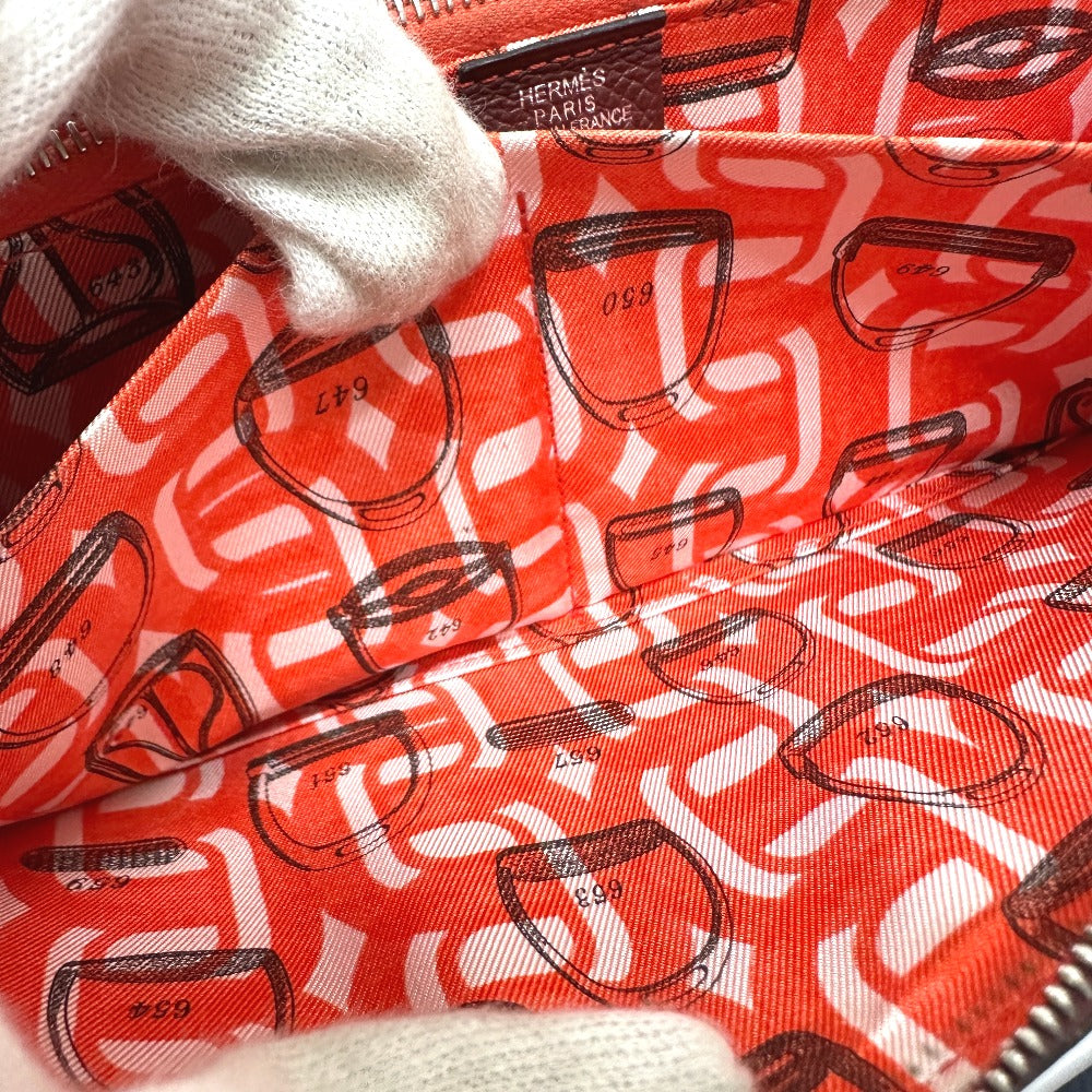 HERMES アザップロング シルクイン 長財布 ヴォーエプソン レディース ルージュアッシュ - brandshop-reference
