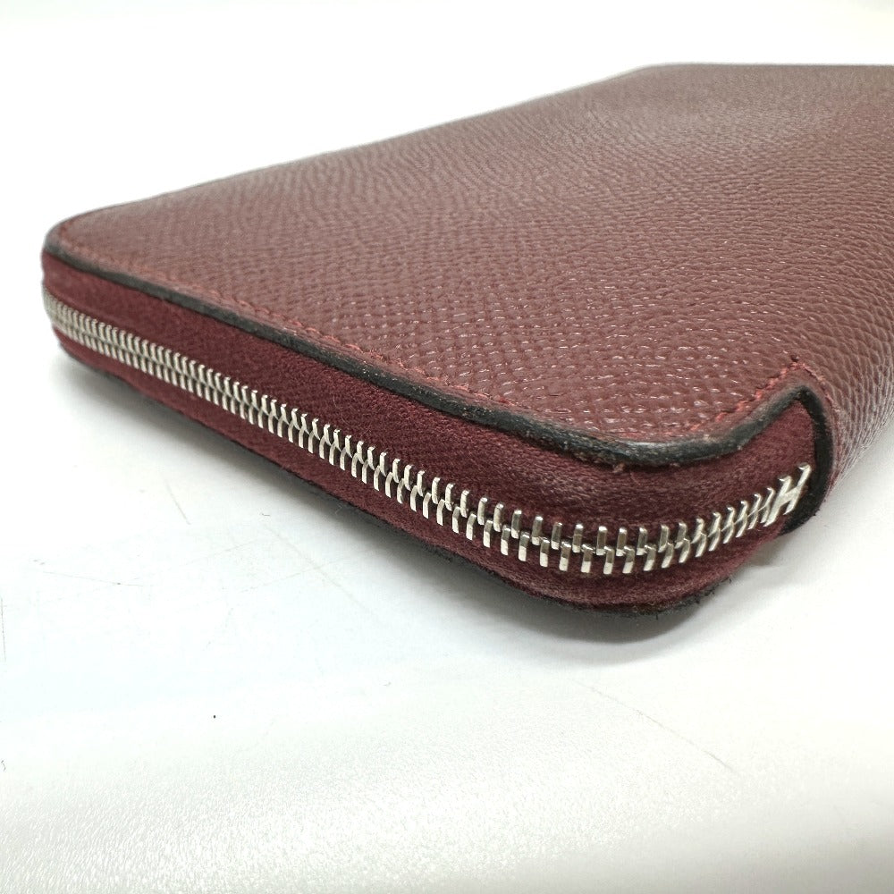 HERMES アザップロング シルクイン 長財布 ヴォーエプソン レディース ルージュアッシュ - brandshop-reference