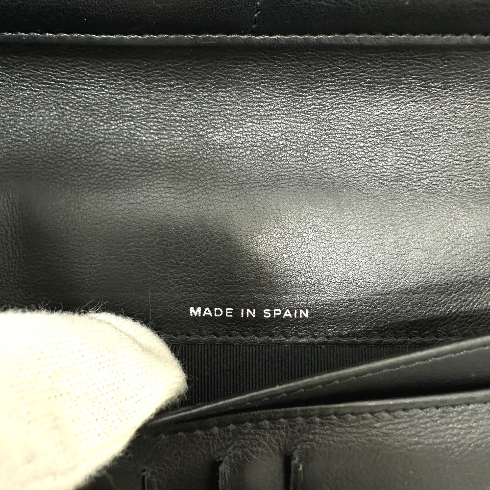 CHANEL マトラッセ ラウンド 長財布 パテントカーフレザー レディース ブラック - brandshop-reference