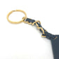 CHANEL 94Ｐ 三角プレート チャーム キーリング アクセサリー 小物 キーリング メタル レディース ゴールド金具 - brandshop-reference