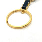 CHANEL 94Ｐ 三角プレート チャーム キーリング アクセサリー 小物 キーリング メタル レディース ゴールド金具 - brandshop-reference