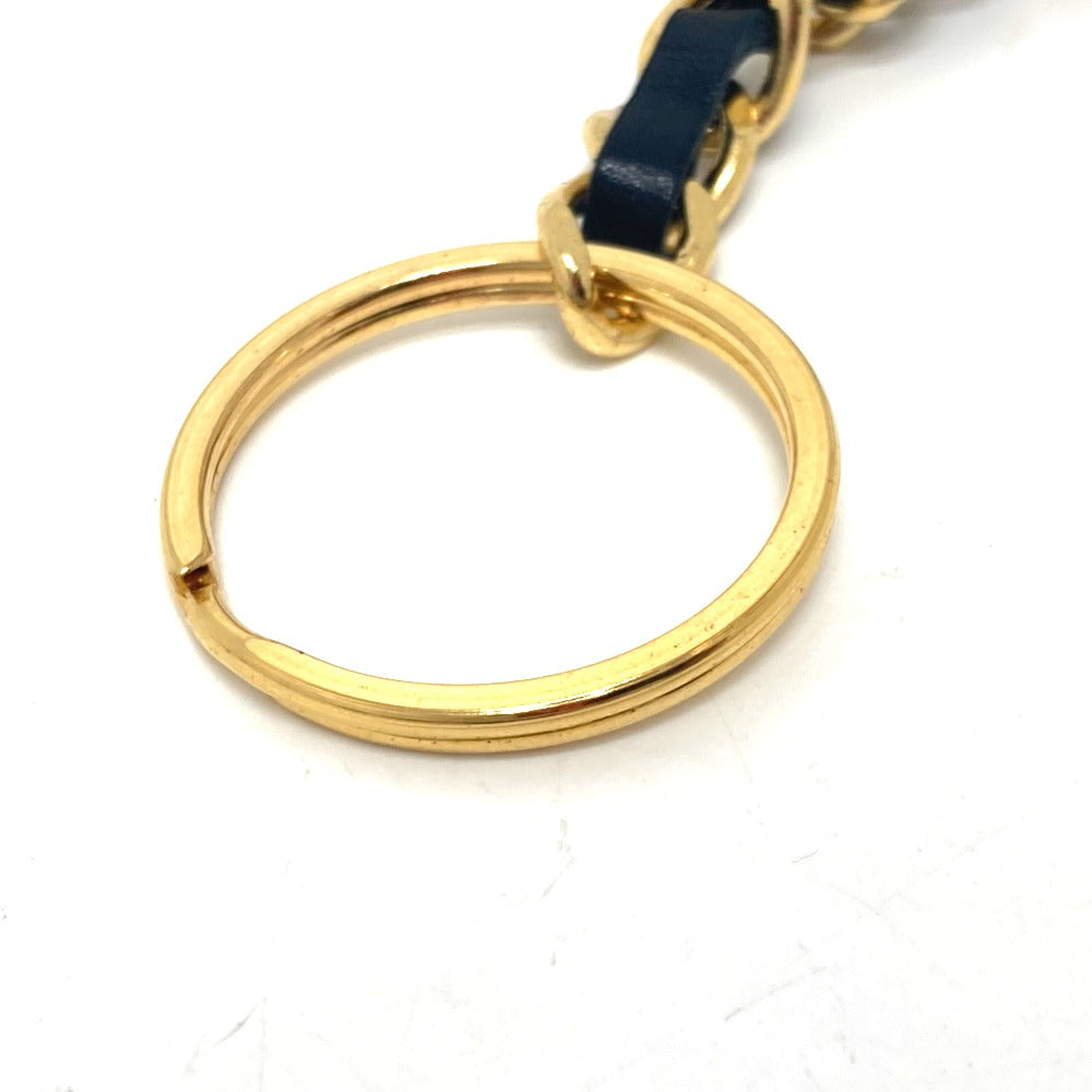 CHANEL 94Ｐ 三角プレート チャーム キーリング アクセサリー 小物 キーリング メタル レディース ゴールド金具 - brandshop-reference