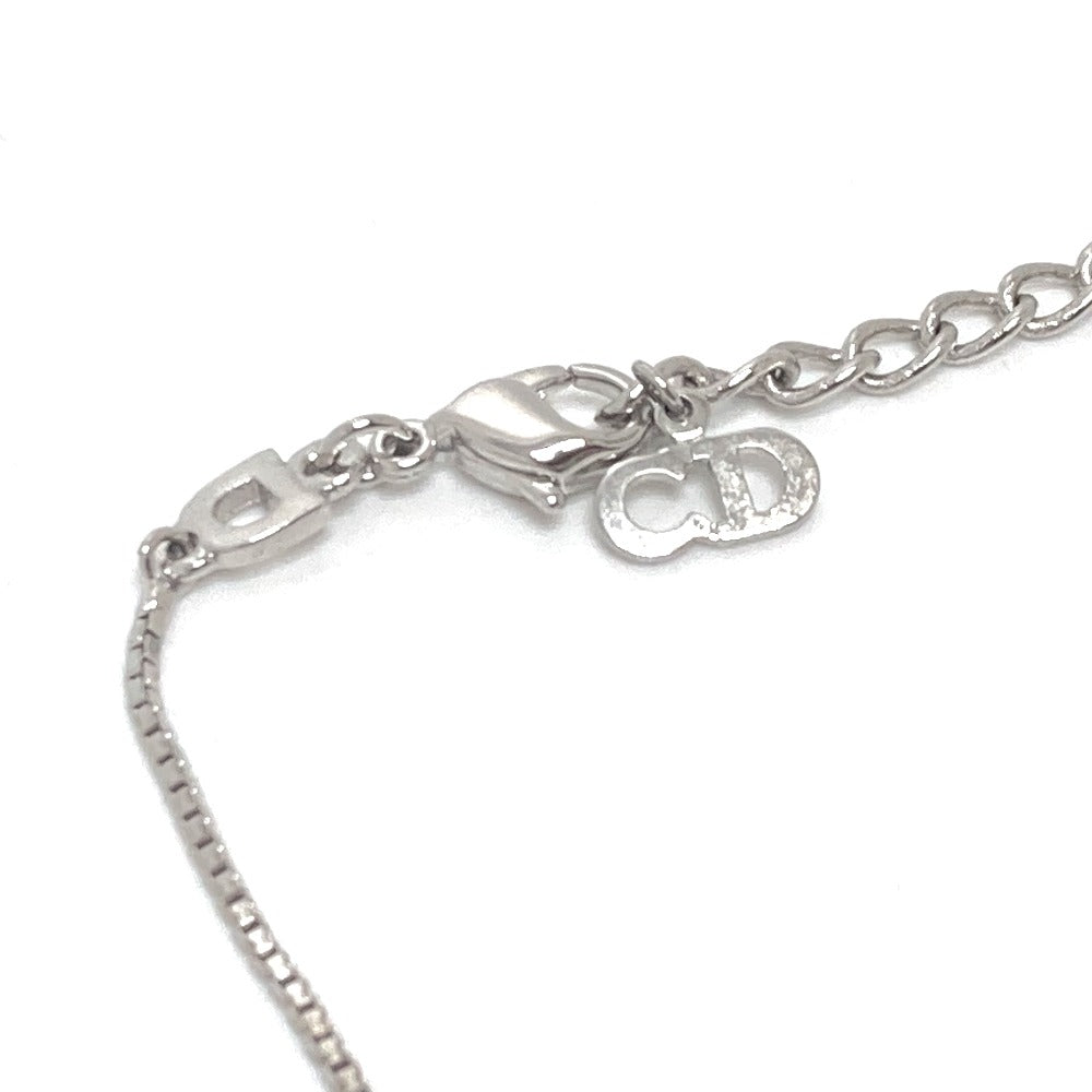 Dior ロゴプレート スター チェーン ネックレス アクセサリー 小物 ネックレス GP レディース シルバー - brandshop-reference