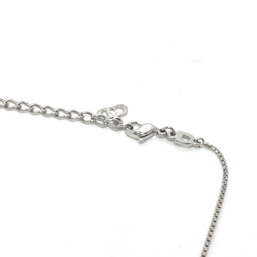 Dior ロゴプレート スター チェーン ネックレス アクセサリー 小物 ネックレス GP レディース シルバー - brandshop-reference