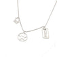 Dior ロゴプレート スター チェーン ネックレス アクセサリー 小物 ネックレス GP レディース シルバー - brandshop-reference