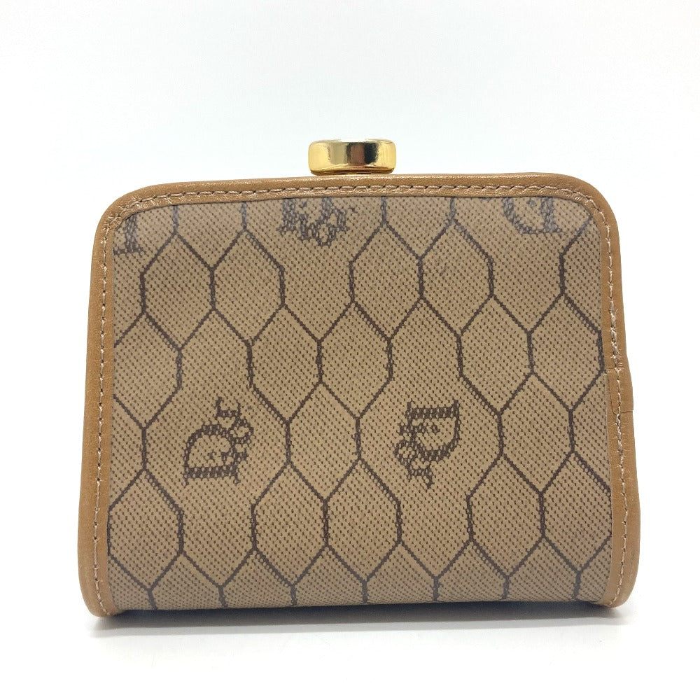 Dior 総柄 がま口 コインケース ケース コインケース レザー レディース ブラウン - brandshop-reference