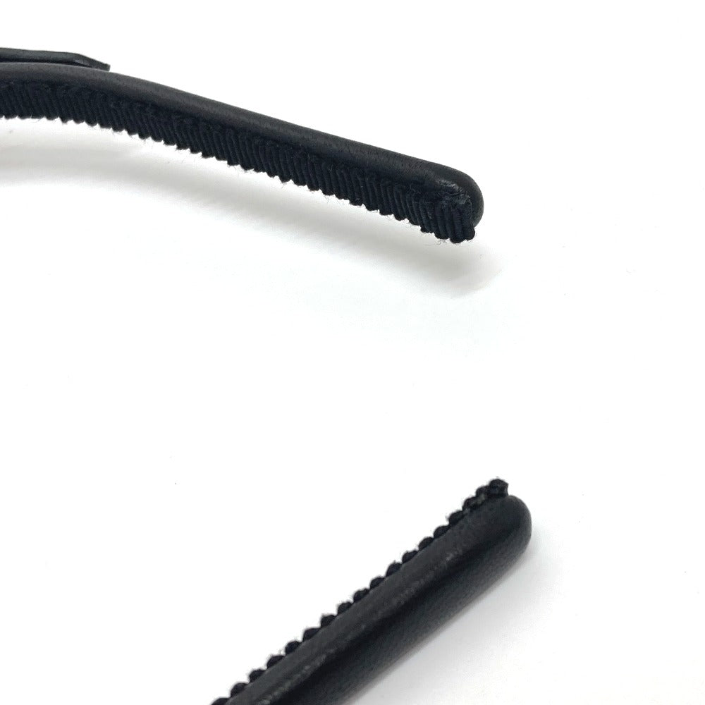 PRADA 7WN ウィッチモチーフ ヘアアクセサリー アクセサリー 小物 カチューシャ レザー レディース ブラック - brandshop-reference
