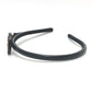 PRADA 7WN ウィッチモチーフ ヘアアクセサリー アクセサリー 小物 カチューシャ レザー レディース ブラック - brandshop-reference