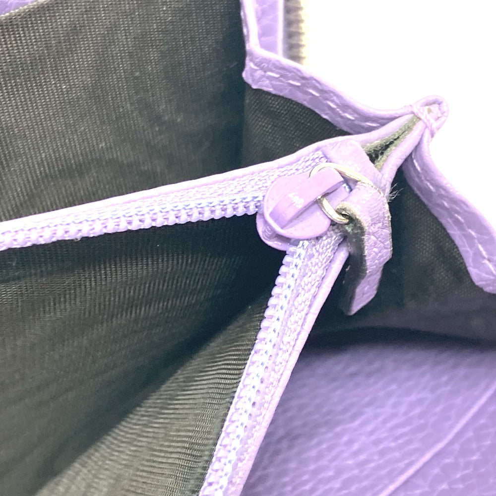 GUCCI 307984 バンブータッセル ラウンドファスナー 長財布 財布 ウォレット 長財布 レザー レディース パープル - brandshop-reference