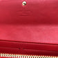LOUIS VUITTON M93634 Portefeuille Sarah Wallet Long Wallet Wallet Long Wallet Long Wallet MonogramVernis Orange sunset Orange/GoldHardware Used