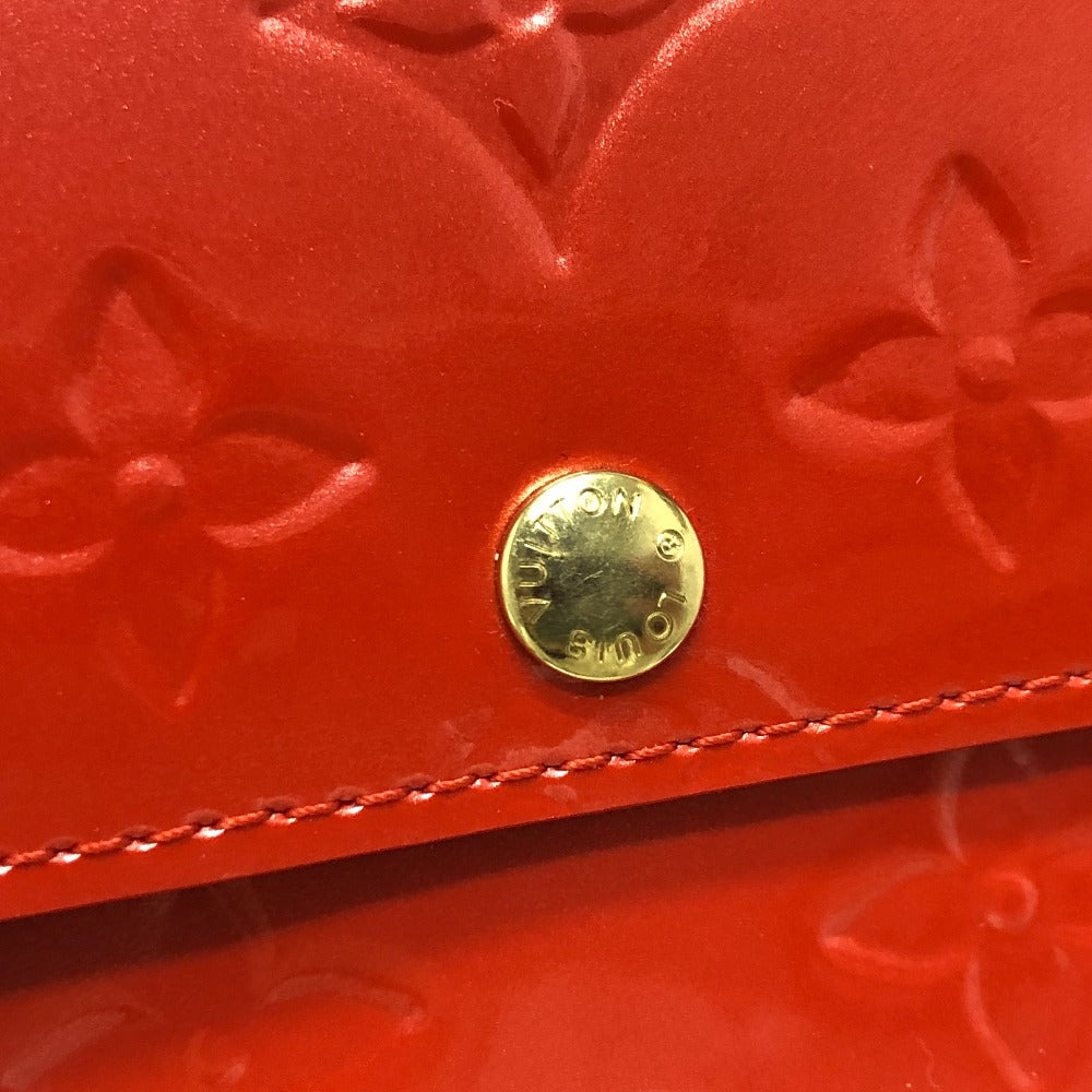 LOUIS VUITTON M93634 Portefeuille Sarah Wallet Long Wallet Wallet Long Wallet Long Wallet MonogramVernis Orange sunset Orange/GoldHardware Used