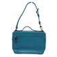 BVLGARI 38639 フラップ 2WAYバッグ カバン バッグ ハンドバック ハンドバッグ レザー レディース ターコイズブルー