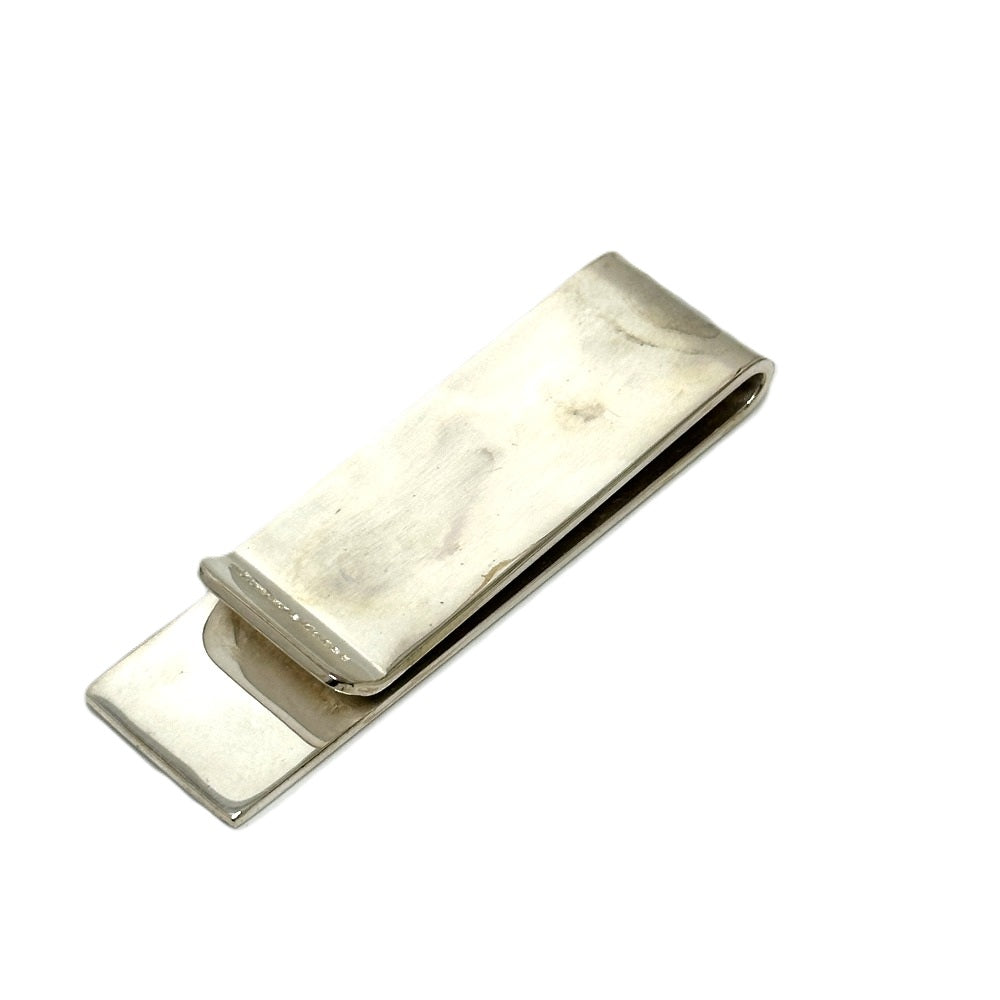 TIFFANY &amp; Co. 1837 Wallet, Small Item, Money Clip, SV925, Unisex, Silver