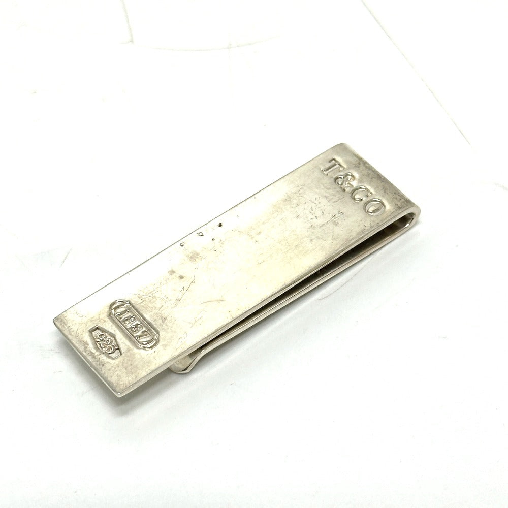 TIFFANY &amp; Co. 1837 Wallet, Small Item, Money Clip, SV925, Unisex, Silver