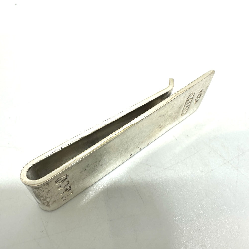 TIFFANY &amp; Co. 1837 Wallet, Small Item, Money Clip, SV925, Unisex, Silver