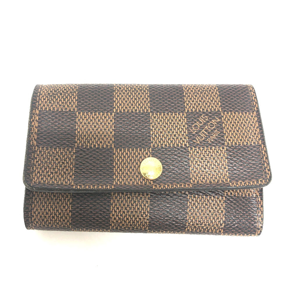 LOUIS VUITTON N62630 ミュルティクレ6 6連キーケース 小物 キーケース ダミエキャンバス ユニセックス エベヌ ブラウン