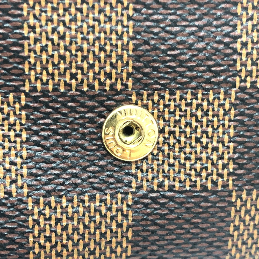 LOUIS VUITTON N62630 ミュルティクレ6 6連キーケース 小物 キーケース ダミエキャンバス ユニセックス エベヌ ブラウン