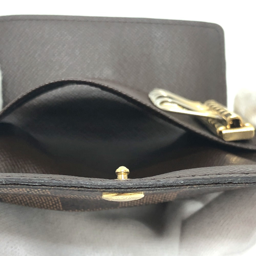 LOUIS VUITTON N62630 ミュルティクレ6 6連キーケース 小物 キーケース ダミエキャンバス ユニセックス エベヌ ブラウン