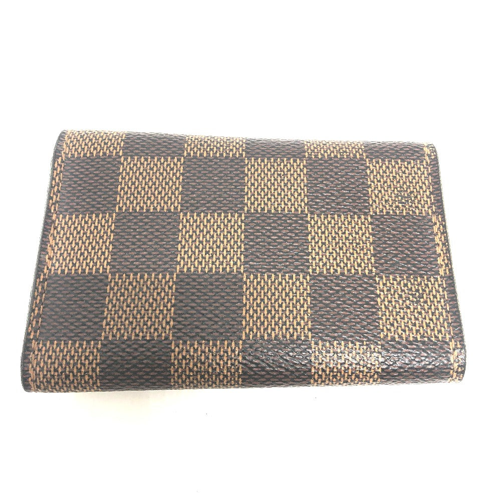 LOUIS VUITTON N62630 ミュルティクレ6 6連キーケース 小物 キーケース ダミエキャンバス ユニセックス エベヌ ブラウン