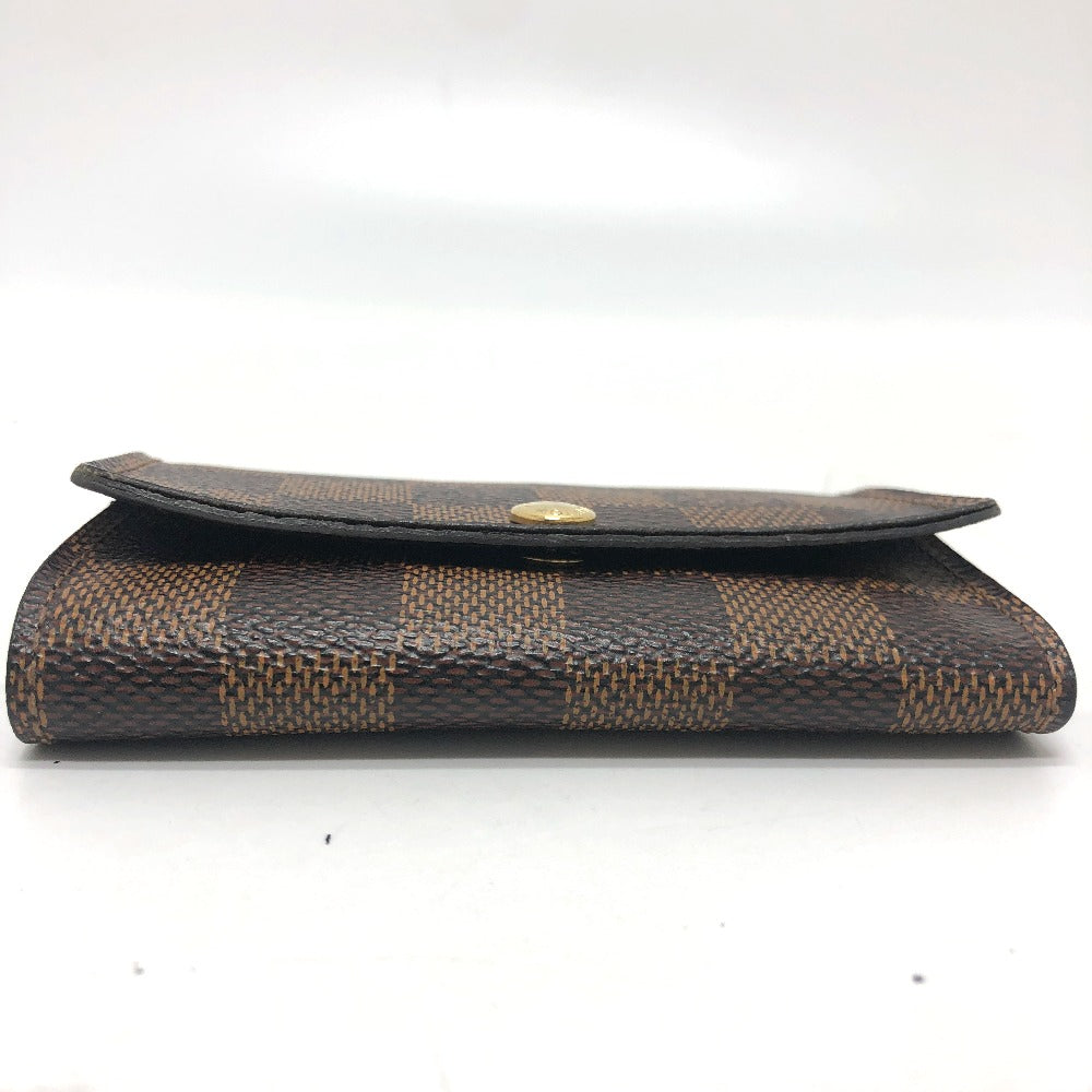 LOUIS VUITTON N62630 ミュルティクレ6 6連キーケース 小物 キーケース ダミエキャンバス ユニセックス エベヌ ブラウン