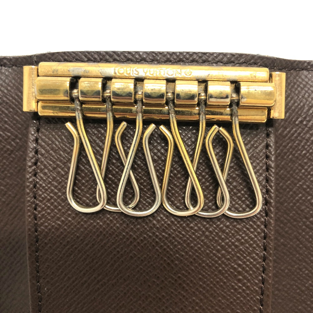 LOUIS VUITTON N62630 ミュルティクレ6 6連キーケース 小物 キーケース ダミエキャンバス ユニセックス エベヌ ブラウン