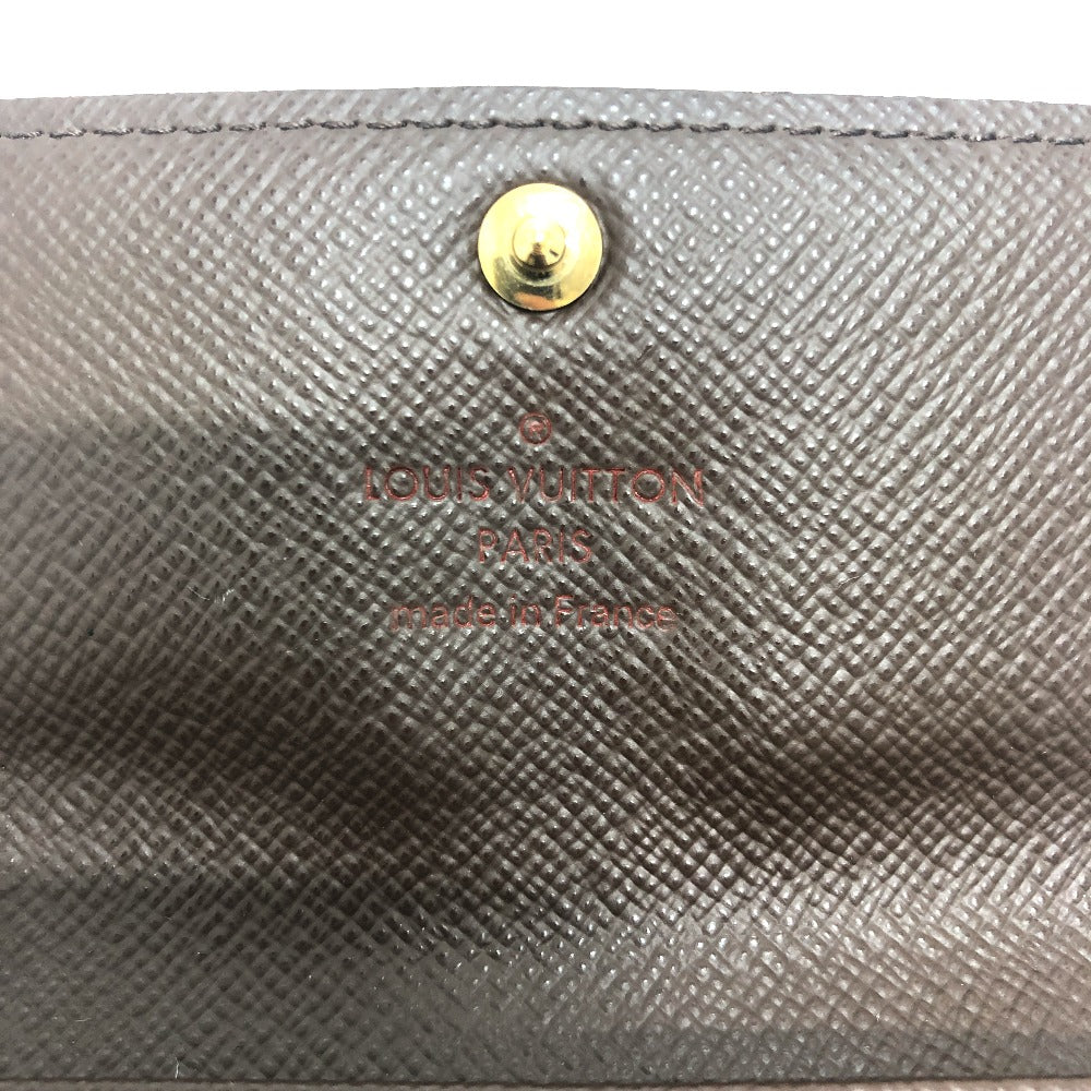 LOUIS VUITTON N62630 ミュルティクレ6 6連キーケース 小物 キーケース ダミエキャンバス ユニセックス エベヌ ブラウン