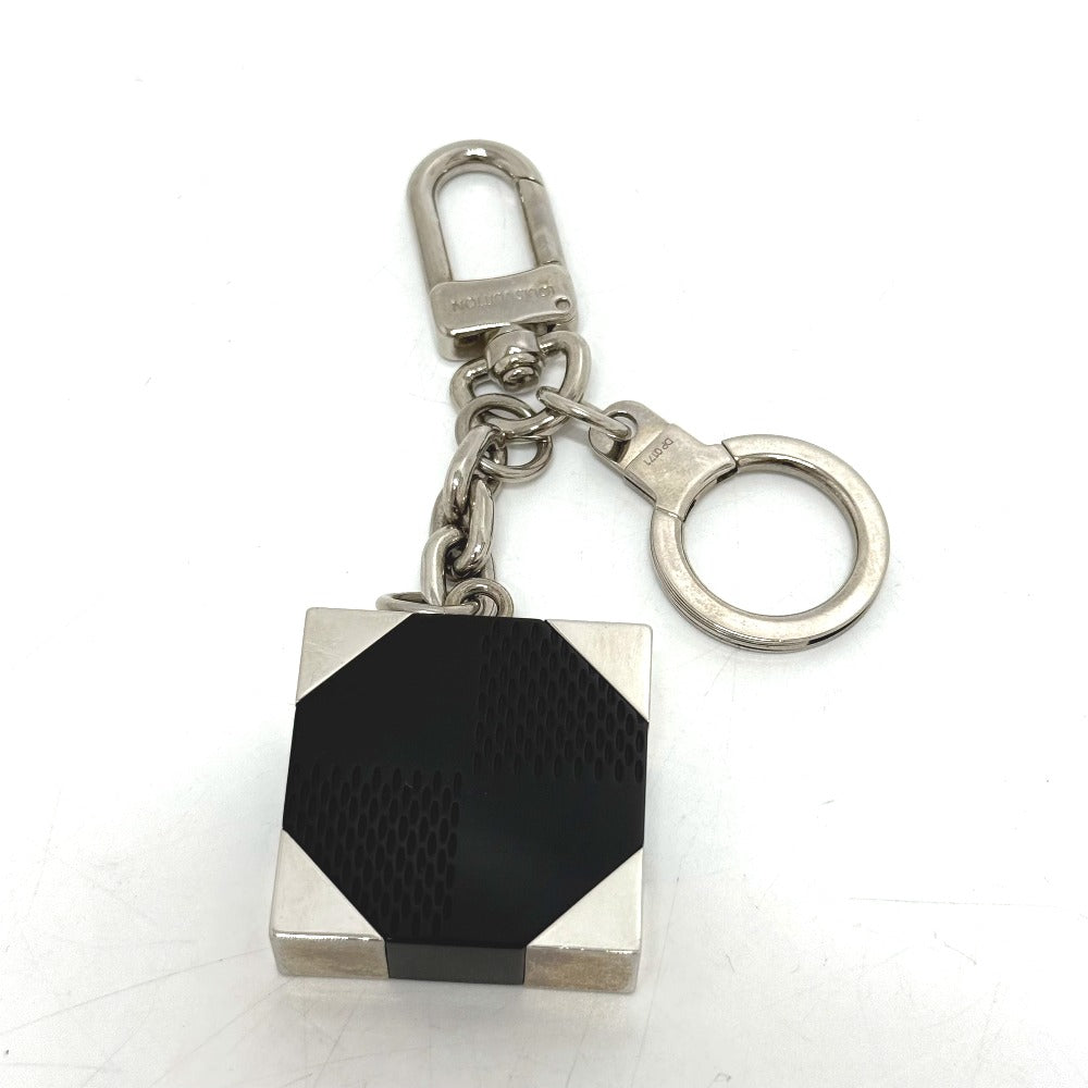 LOUIS VUITTON M66356 ポルト・クレ_ダミエ・エベヌ キーホルダー キーチャーム バッグチャーム プラスチック レディース ブラック